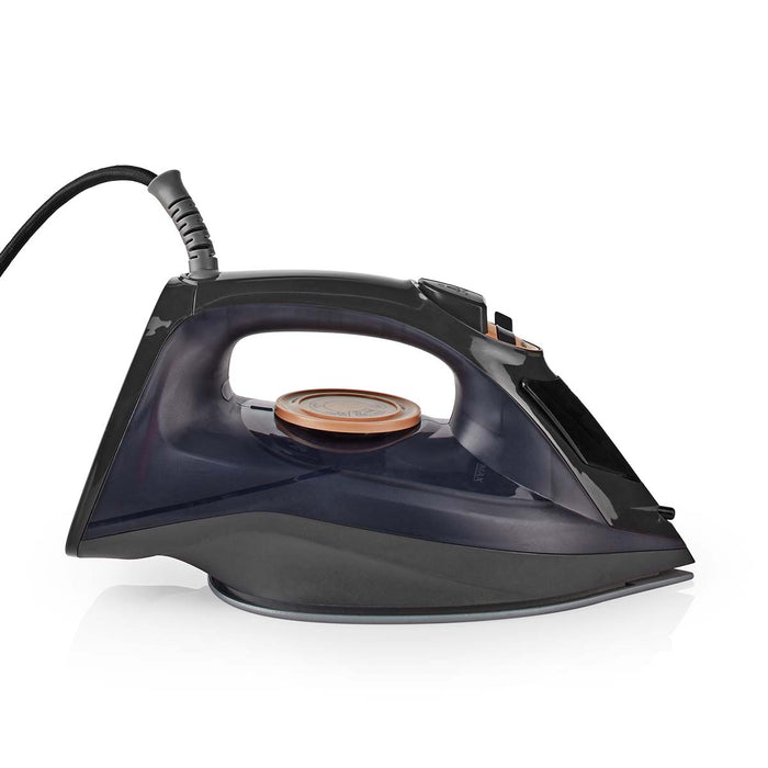 Nedis Steam Iron - 2200 W, Steam shot, Ceramic, Ceramic - 0.26 l