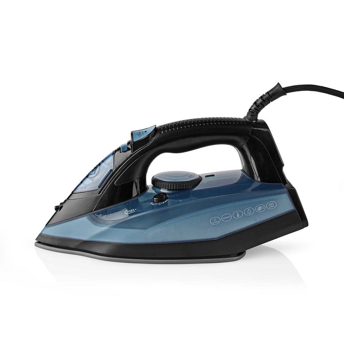 Nedis Steam Iron - 2600 W, Steam shot, Ceramic, Ceramic - 0.32 l