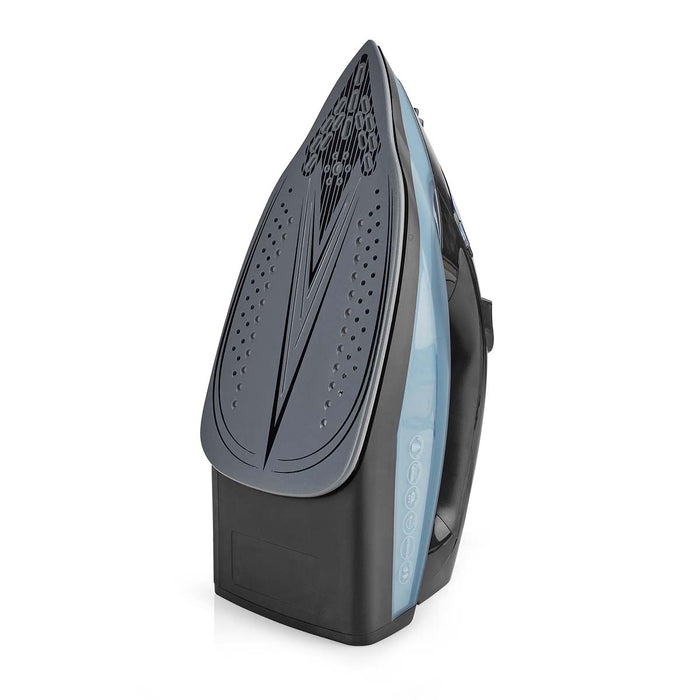 Nedis Steam Iron - 2600 W, Steam shot, Ceramic, Ceramic - 0.32 l