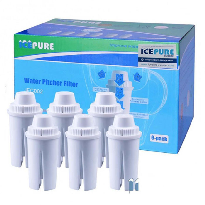 ICEPURE Water Filter - Water Dispenser - Replacement - 6-Pack, 