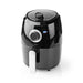 Nedis Hot Air Fryer - 2.4 l, Timer: 30 min, Analog, Analog - Aluminium / Black