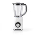 Nedis Stand Blender - 800 W, 1.5 l, Plastic, 2-Speed Setting - Black / White