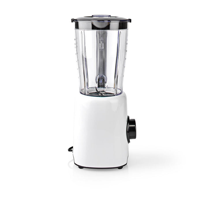 Nedis Stand Blender - 800 W, 1.5 l, Plastic, 2-Speed Setting - Black / White