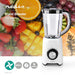 Nedis Stand Blender - 800 W, 1.5 l, Plastic, 2-Speed Setting - Black / White