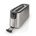 Nedis Toaster - Stainless Steel Series, 1 Slot, Browning levels: 6, Bun rack - Aluminium