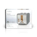 Nedis Toaster - Soft Touch Series, 2 Slots, Browning levels: 6, Defrost feature - Grey