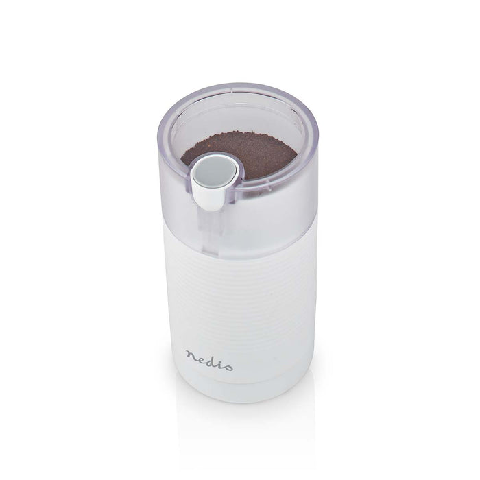 Nedis Coffee Grinder - 70 g - 150 W - White, 