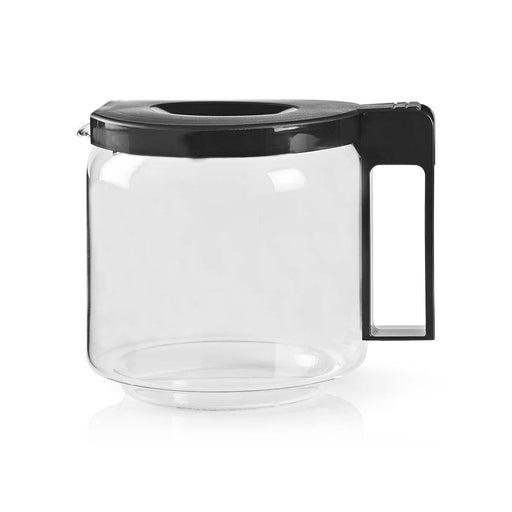 Nedis Glass Coffee Jug - Compatible with: Moccamaster CD / GCS / KBG / Excellent 10SN - 1.25 l - Black, 