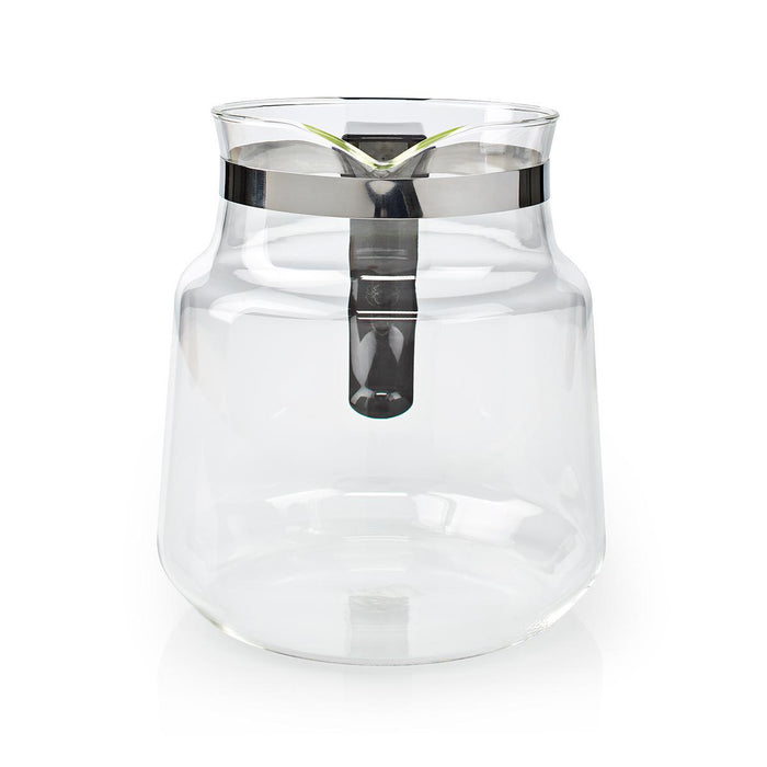 Nedis Glass Coffee Jug - Compatible with: Moccamaster K / KB/ 1 0PL / Excellent 10S - 1.2 l - Black, 