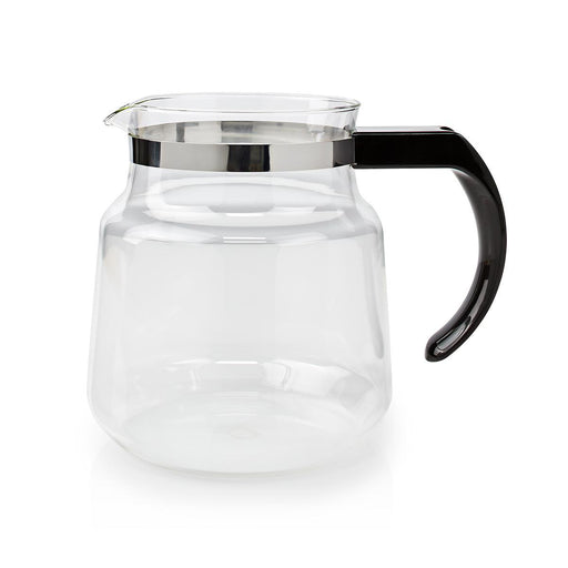 Nedis Glass Coffee Jug - Compatible with: Moccamaster K / KB/ 1 0PL / Excellent 10S - 1.2 l - Black, 