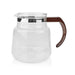 Nedis Glass Coffee Jug - Compatible with: Moccamaster K / KB/ 1 0PL / Excellent 10S - 1.2 l - Brown, 