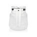 Nedis Glass Coffee Jug - Compatible with: Moccamaster K / KB/ 1 0PL / Excellent 10S - 1.2 l - White, 