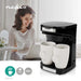 Nedis Coffee Maker - Filter Coffee, 0.25 l, 2 Cups, 2 Cups - Black