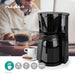 Nedis Coffee Maker - Filter Coffee, 1.0 l, 8 Cups, 8 Cups - Black