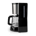 Nedis Coffee Maker - Filter Coffee, 1.5 l, 12 Cups, Keep warm feature - Black / Silver