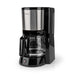 Nedis Coffee Maker - Filter Coffee, 1.5 l, 12 Cups, Keep warm feature - Black / Silver