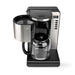 Nedis Coffee Maker - Filter Coffee, 1.5 l, 12 Cups, Clock function - Aluminium / Black