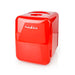 Nedis Portable Mini Fridge - 4 l - 12 V DC / 100 - 240 V AC - Red, 