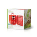 Nedis Portable Mini Fridge - 4 l - 12 V DC / 100 - 240 V AC - Red, 