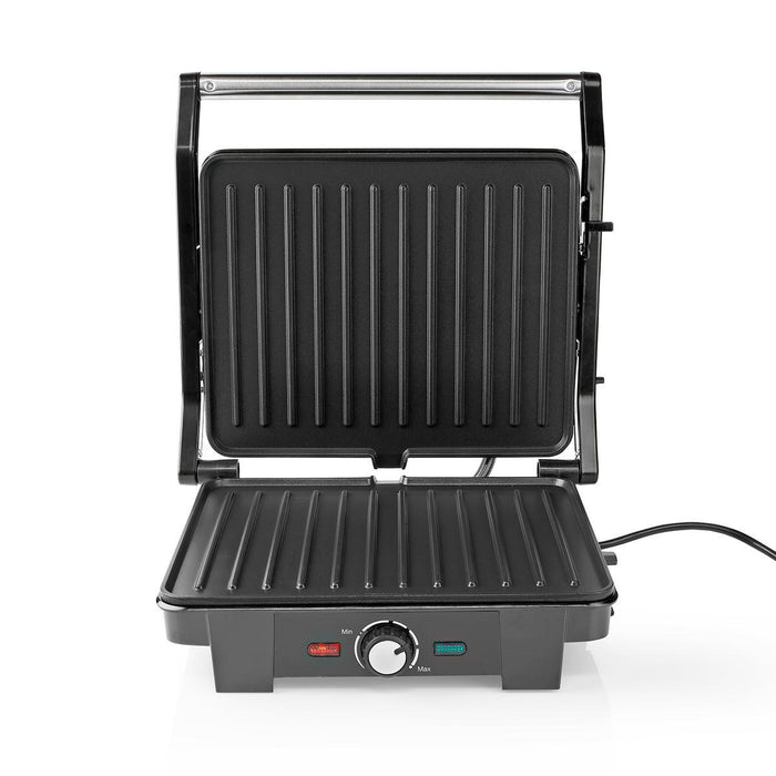 Nedis Contact Grill - 2200 W - 29 x 24 cm - Metal, 