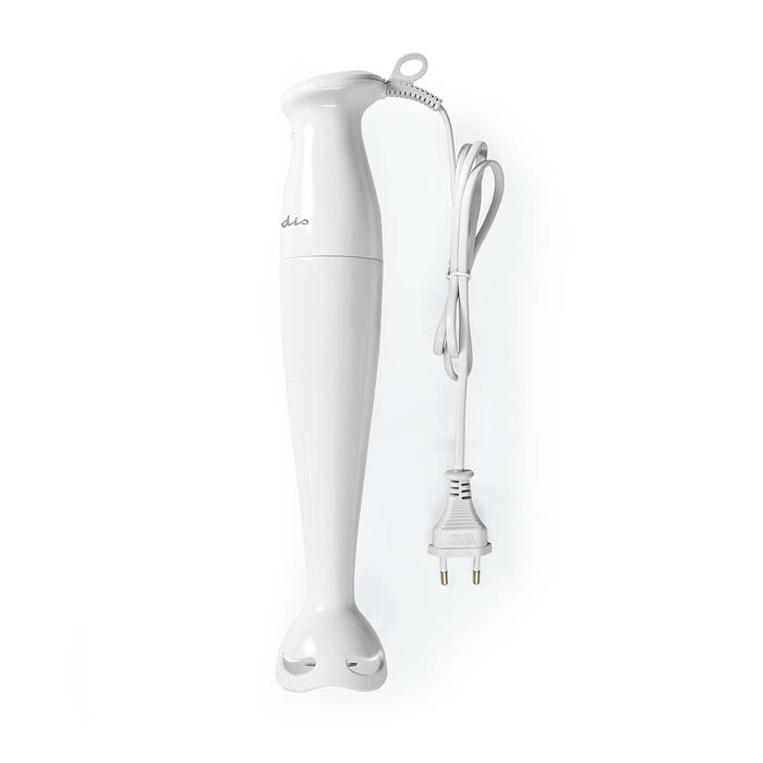 Nedis Hand Blender - 150 W - Speed settings: 1-Speed Setting - White, 