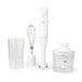 Nedis Hand Blender - 400 W, Speed settings: 2-Speed Setting, Chopper, Chopper - White