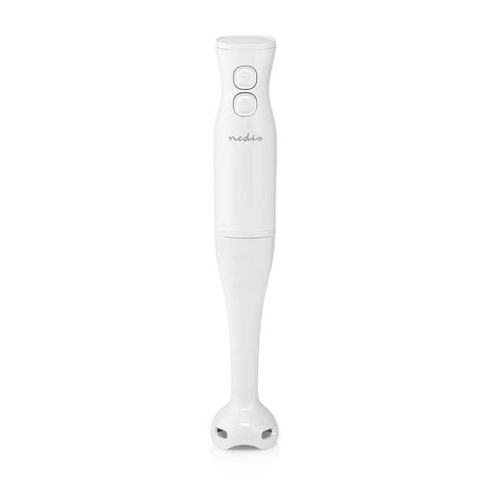 Nedis Hand Blender - 400 W, Speed settings: 2-Speed Setting, Chopper, Chopper - White