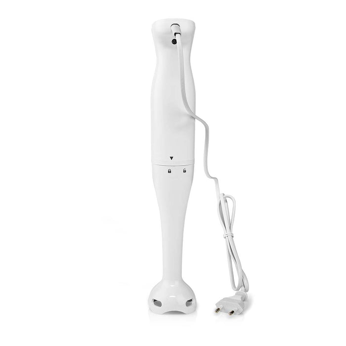 Nedis Hand Blender - 400 W, Speed settings: 2-Speed Setting, Chopper, Chopper - White