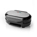 Nedis Hamburger Maker - 1000 W, 23.5 x 10.5 cm, Automatic temperature control, Automatic temperature control - Metal / Plastic