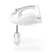 Nedis Hand Mixer - 200 W, 5-Speed Setting, Turbo function, 2 Beaters / 2 Dough Hooks - Grey / White