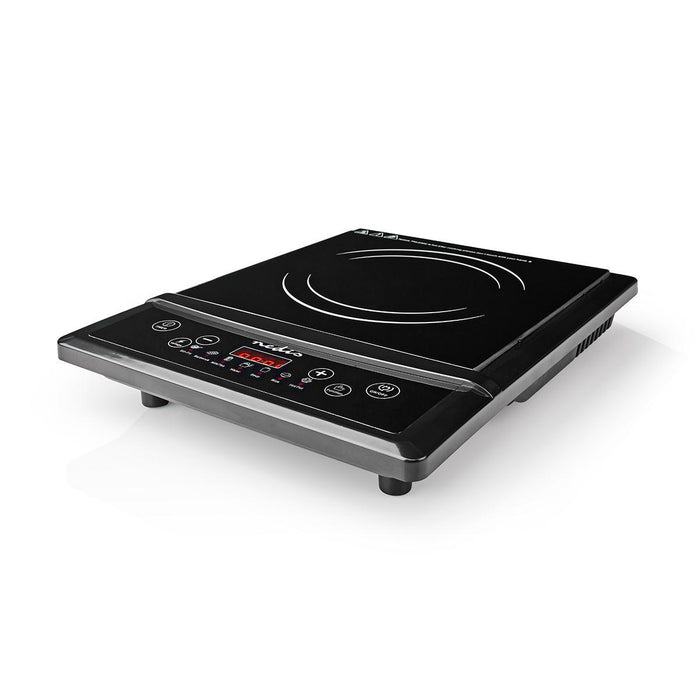 Nedis Induction Cooker - Cooking zones: 1, 2000 W, Overheating protection, Child lock - LCD display