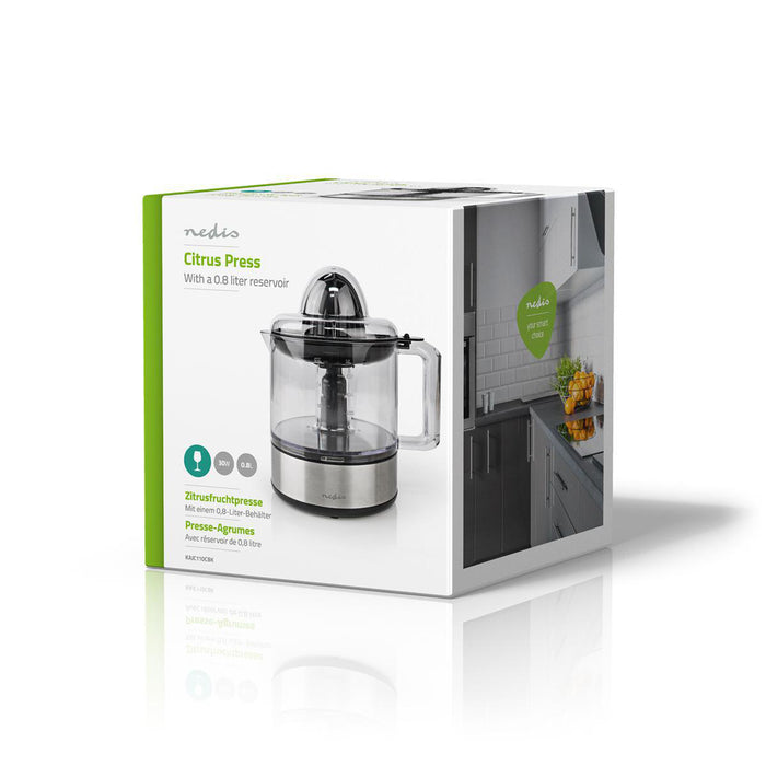 Nedis Citrus Press - 30 W - Black / Silver, 