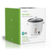 Nedis Rice Cooker - 0.6 l, 300 W, Aluminum Steamer, Removable bowl - Auto shut-off