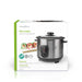 Nedis Rice Cooker - 1 l, 400 W, Non stick coating, Removable bowl - Auto shut-off