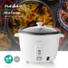 Nedis Rice Cooker - 1.5 l, 500 W, Aluminum Steamer, Removable bowl - Auto shut-off