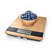 Nedis Kitchen Scales - Digital - Plastic / Wood - Brown, 