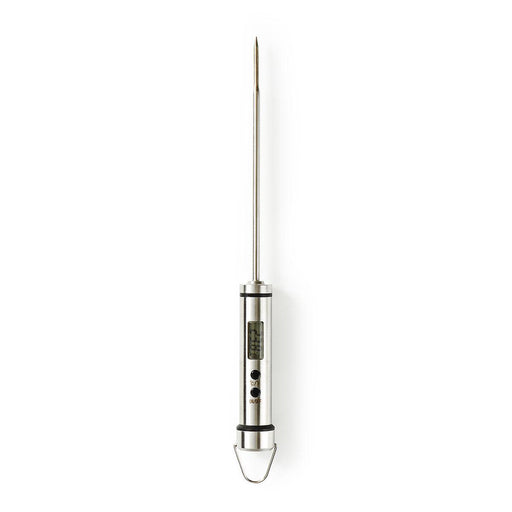 Nedis Meat Thermometer - LCD Display - 0 - 200 °C - Silver, 