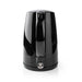 Nedis Electric Kettle - 1.7 l, Plastic, Black, Strix® controller - Boil-dry protection