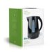 Nedis Electric Kettle - 1.7 l, Plastic, Black, Strix® controller - Boil-dry protection