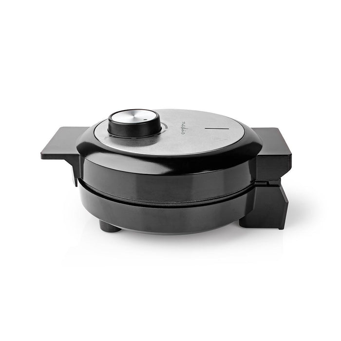 Nedis Waffle Plate - 19 cm - 1000 W - Black, 