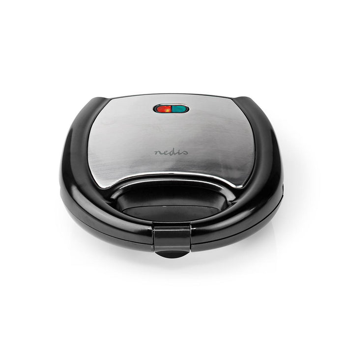 Nedis Waffle Plate - 750 W - Black, 