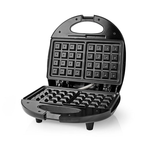 Nedis Waffle Plate - 750 W - Black, 