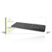 Nedis Wired Keyboard - USB-A, Multimedia, QWERTZ, DE Layout - Numeric keypad