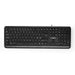 Nedis Wired Keyboard - USB-A, Multimedia, QWERTY, ND Layout - Numeric keypad