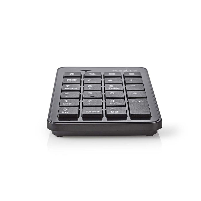 Nedis Wired Keyboard - USB-A, Office, Single-Handed, Numeric - Numeric keypad