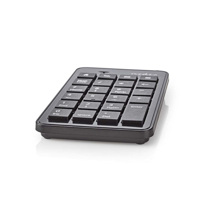 Nedis Wired Keyboard - USB-A, Office, Single-Handed, Numeric - Numeric keypad