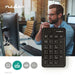 Nedis Wired Keyboard - USB-A, Office, Single-Handed, Numeric - Numeric keypad