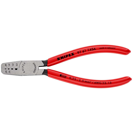 Knipex Crimping Pliers for wire ferrules 145 mm 0.25-2.5 mm²