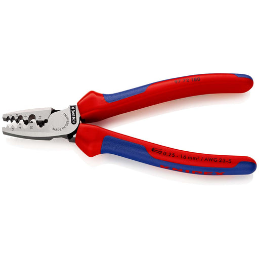 Knipex Crimping Pliers for wire ferrules 180 mm 0.25-16 mm²