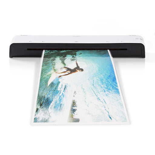 Nedis Laminator - Hot & Cold, A3, 300 mm/min, Mains Powered - White